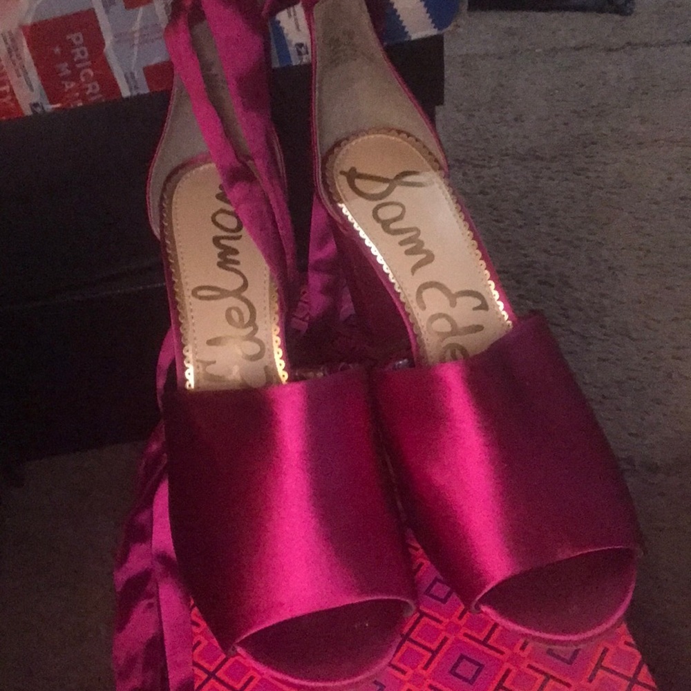 Fuscia Pink Heels